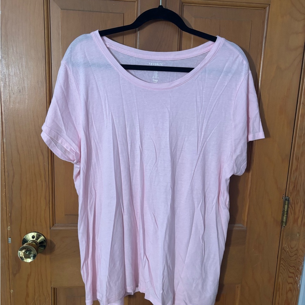 GAP Light Pink Short Sleeve Tee